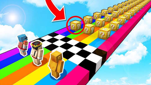 Lucky Block Race for Minecraft Pe (MCPE) screenshot 3