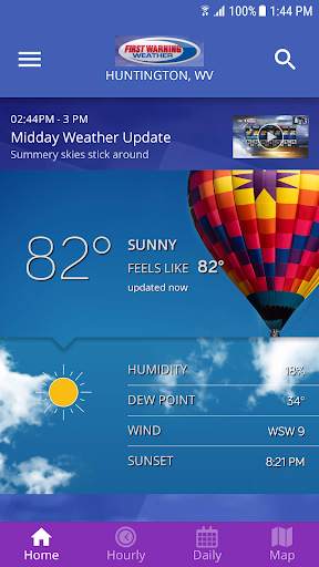 WSAZ First Warning Weather App screenshot 1