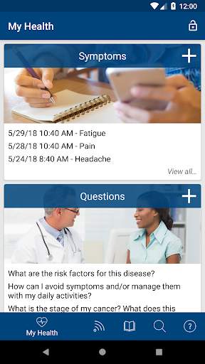 Cancer.Net Mobile screenshot 1