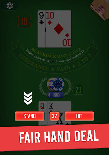 Blackjack 21 card game 11 تصوير الشاشة
