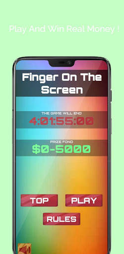 Finger on the app - Win Real Money ! screenshot 1