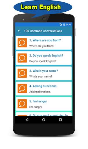 English Learn – Speaking and Listening screenshot 3