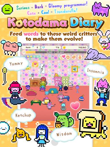 Kotodama Diary: Cute Pet Game screenshot 5