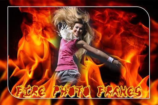 Fire Photo Frame screenshot 1