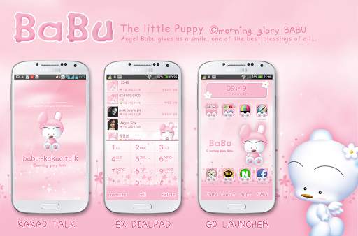BABU GO LAUNCHER THEME screenshot 1