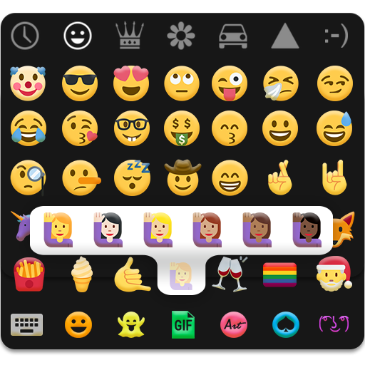 ikon Keyboard Emoji - Cute emoji