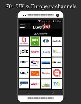 Live TV: Mobile TV, Movie & TV screenshot 4