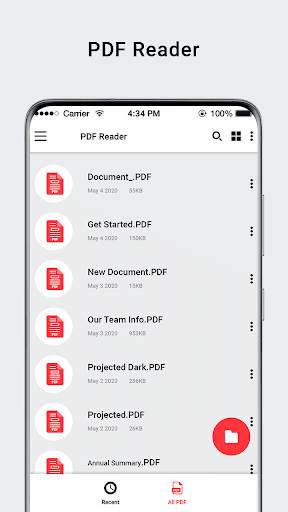 PDF Viewer 2020 - PDF Reader , Converter , editor скриншот 1
