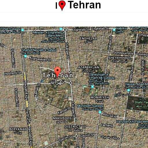 Tehran Map screenshot 2