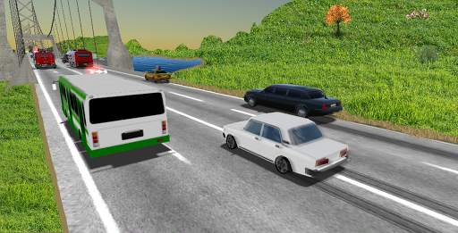 Carreras de coches de tráfico screenshot 8
