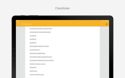 Sika Beton App screenshot 7