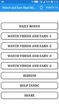 Watch & Earn Real Cash screenshot 2