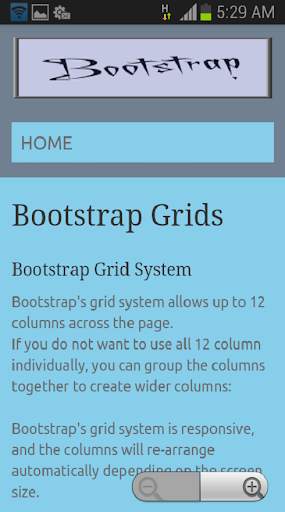 Offline BootStrap-W3shool screenshot 4