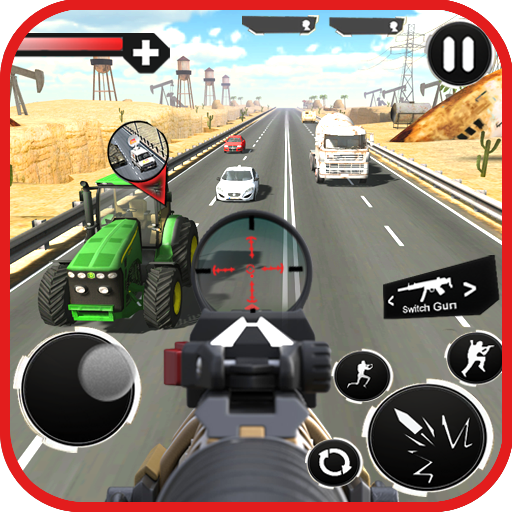 Traffic Sniper Shoot - FPS Gun icon
