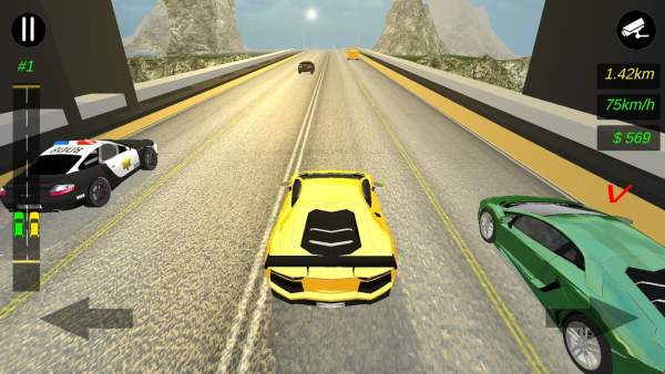 Traffic Racer HD 1 تصوير الشاشة