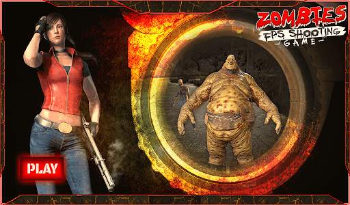 Zombie Shooting Survival: Haunted Town Games screenshot 13
