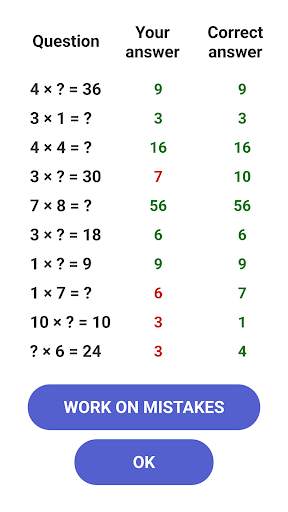 Times Table  - Learn Math screenshot 5