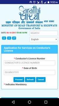 India Driving Licence screenshot 2