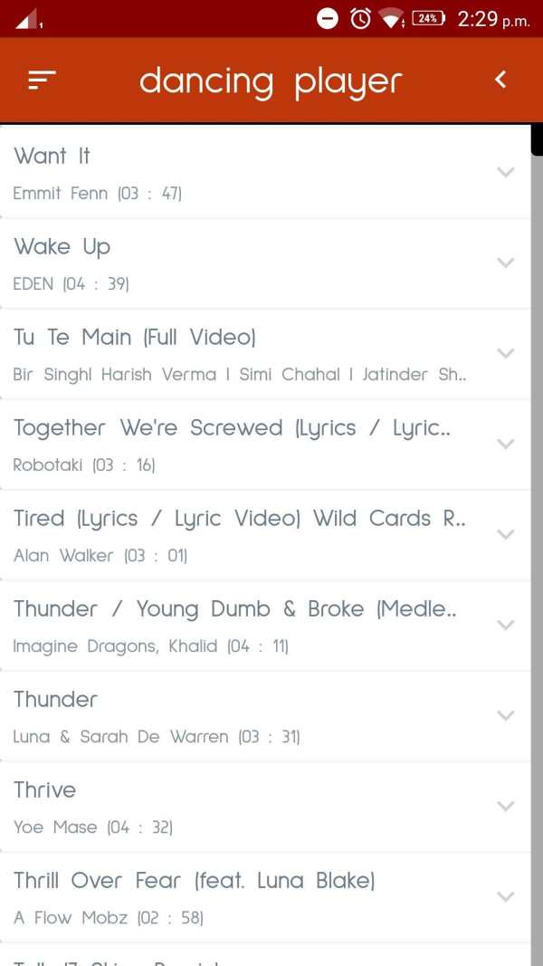 Dancing Music Player screenshot 7