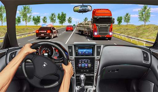 Highway Endless Car Rider Sim 8 تصوير الشاشة