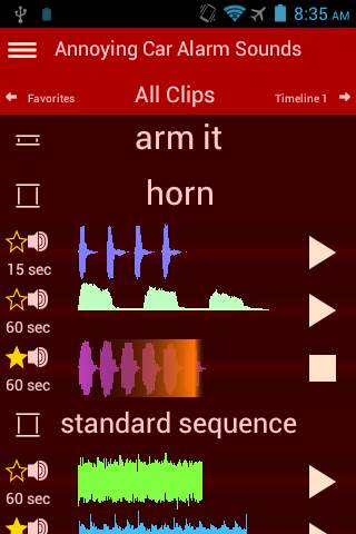 Annoying Car Alarm Sounds screenshot 1