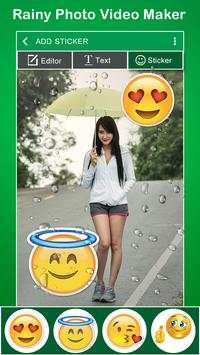 Rainy Photo Video Maker screenshot 6