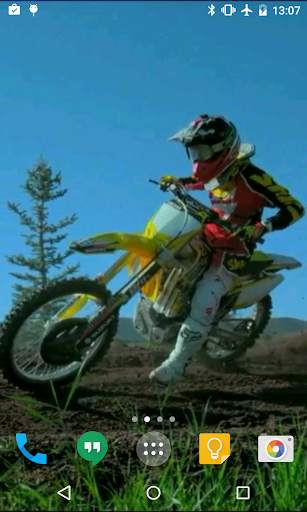 Motocross HD Live Wallpaper screenshot 1