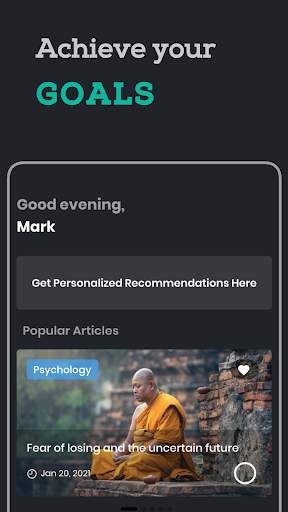 Self Improvement App screenshot 2