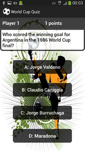 World Cup Quiz screenshot 2