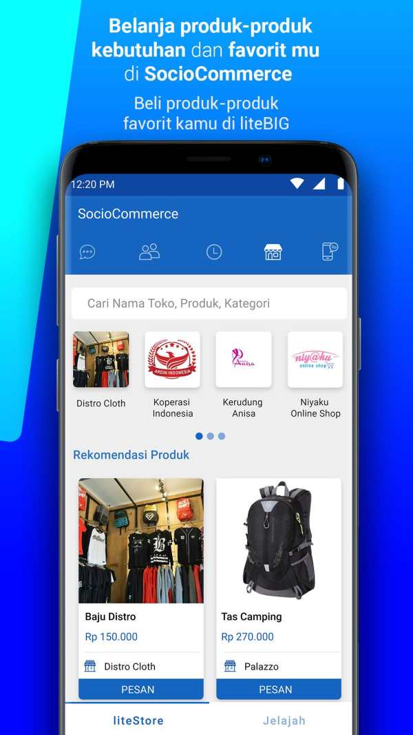 liteBIG - SuperApps,Chat,Timeline,Commerce,Payment screenshot 7