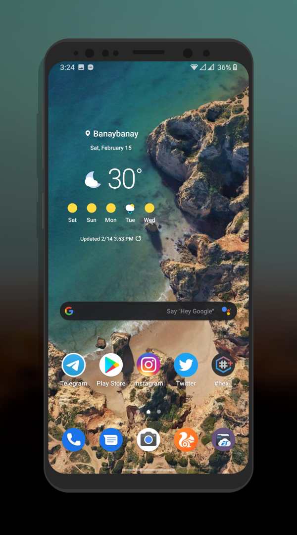 #Hex Plugin - AOSP Q Day/Night for Samsung OneUI screenshot 1
