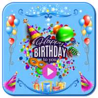 Birthday Photo Video Maker logo