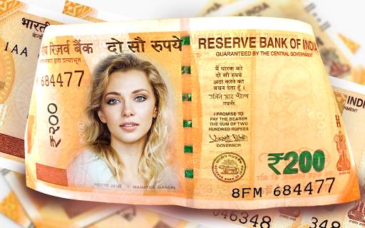 Indian Currency - NOTE Photo Frames Editor app screenshot 2