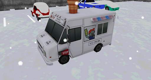 Bus winter parking - 3D game screenshot 12