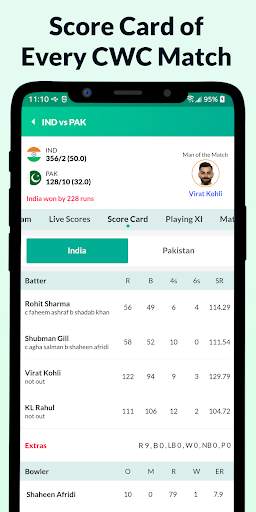 ODI World Cup Live 2023 screenshot 5