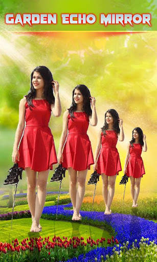 Garden Echo Mirror Photo Editor 1 تصوير الشاشة