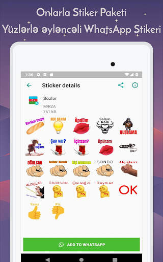 Azerbaijan Stickers screenshot 13