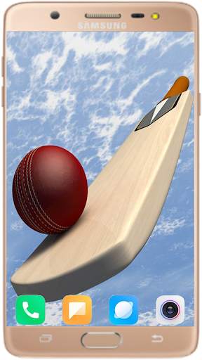 Cricket Bat and Ball Wallpaper Best HD 1 تصوير الشاشة