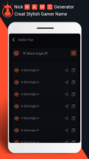 Nickname Generator : Fire Free Name Style Creator screenshot 6