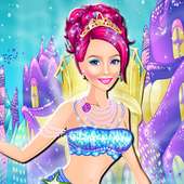 Dress Up Barbie Mermaid