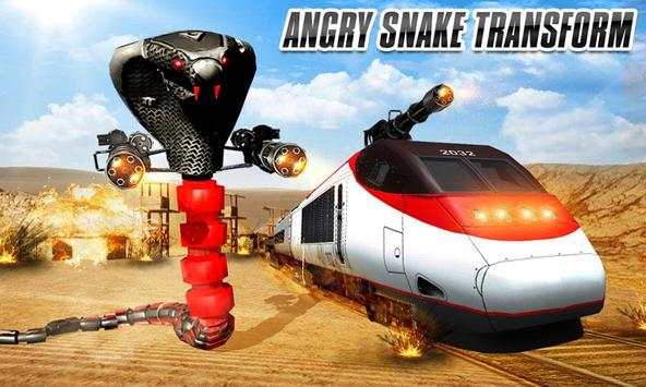 Train Transform Snake Robot Games screenshot 1