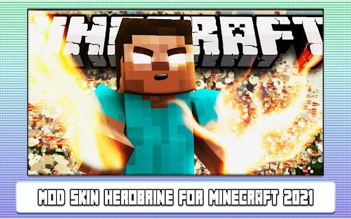 Mod Skin Herobrine for Minecraft screenshot 4