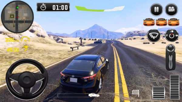 City Driving Mazda Car Simulator screenshot 2
