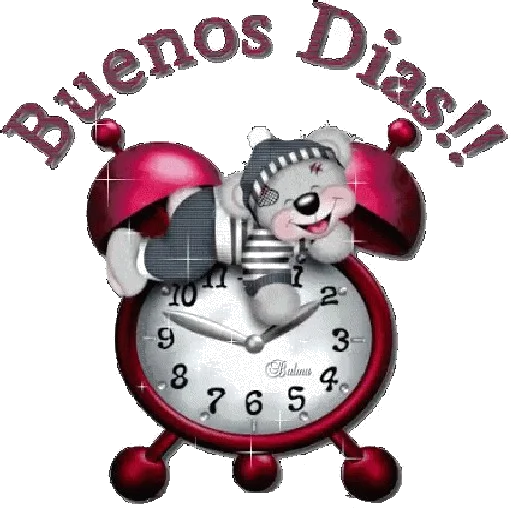 Buenos días y buenas noches pegatinas (Stickers) icon