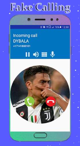 Dybala Fake Video Call and Latest Wallpaper 4K screenshot 1
