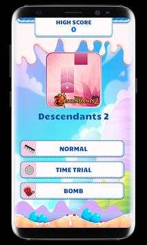 DESCENDANTS 2 Piano Tiles screenshot 2