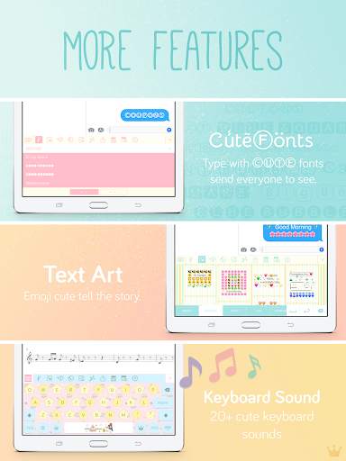 Pastel Keyboard Theme Color - VIP Premium screenshot 14