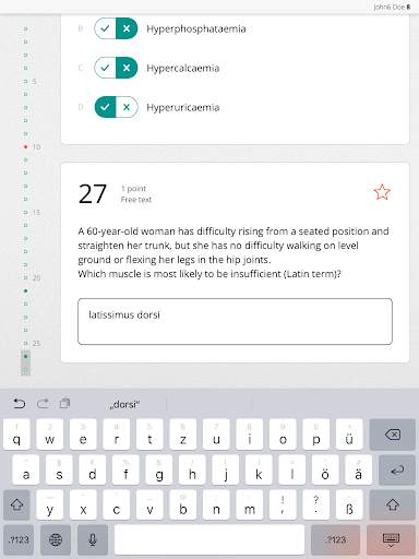 Measured Examinator screenshot 9