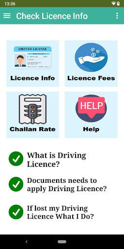 Driving Licence Check India Information screenshot 4