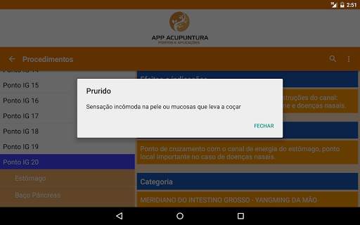 App Acupuntura Lite screenshot 8
